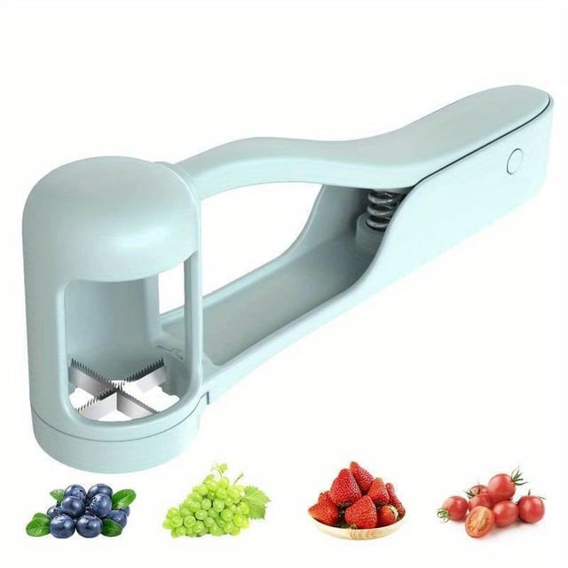 Coupe-tomates Cerises, Coupe-raisins, Coupe-raisins Multifonctionnel, Petit Coupe-fruits, Accessoires De Cuisine Pour Le Raisin, Outil De Décoration De Gâteaux