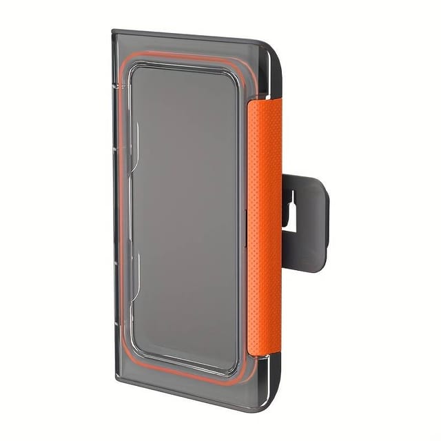 Support De Téléphone De Douche, Fixation Murale Étanche Pour Salle De Bain, Écran Tactile Rotatif Antibuée