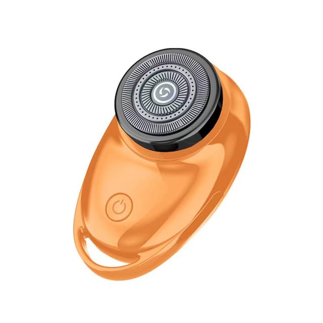 Rasoir Electrique Mini Porte Cles Rechargeable Usb Portable Pour Voyage Extérieur Cadeau Parfait Pour Fêtes Et Anniversaires