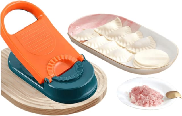 Machine À Raviolis 2-en-1, Moule Pour Fabrication De Raviolis Et Jiaozi, Outil De Cuisine Pratique