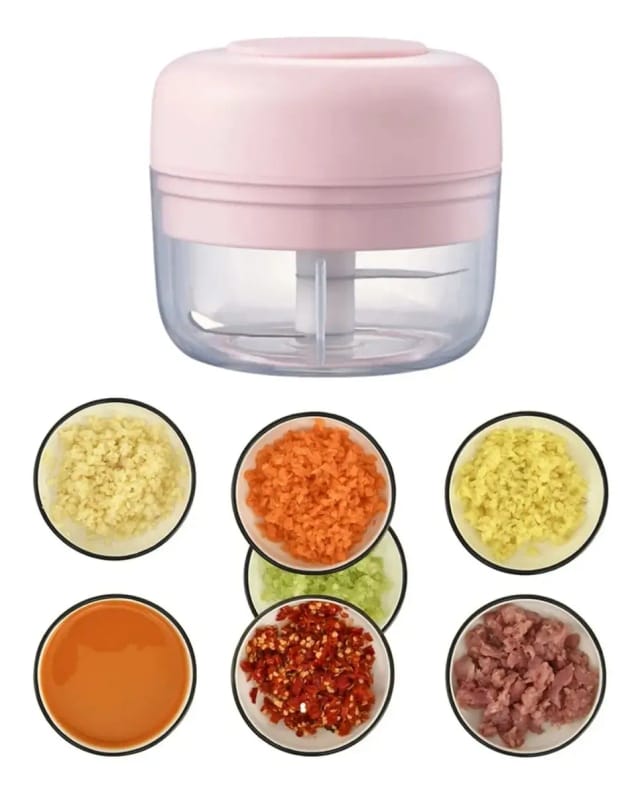 Hachoir À Ail Électrique Portable, Broyeur À Gingembre Et À Ail, Hachoir Alimentaire Portable Pour La Cuisine, Coupe-viande, Fruits Et Légumes, Râpe