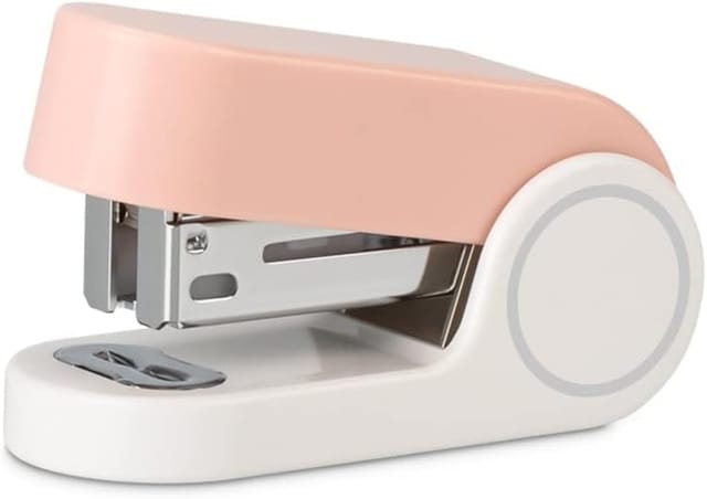 Agrafeuse Miniature Avec Huit Cent Trente Agrafes Vingt Feuilles Pour Étudiant Et Bureau Outil De Papeterie Compact