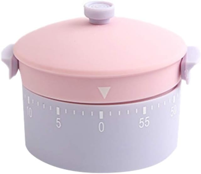 Minuteur Mécanique Miniature 55 Minutes, Réveil Pour Cuisson Et Pâtisserie, Accessoire De Cuisine