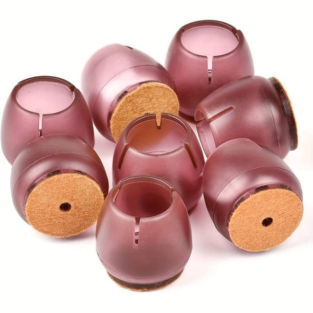 Patins De Protection Pour Pieds De Chaise Résistants À L'Usure Et Insonorisants, Patins De Protection De Sol En Silicone, Protège-pieds De Meubles Et De Tables