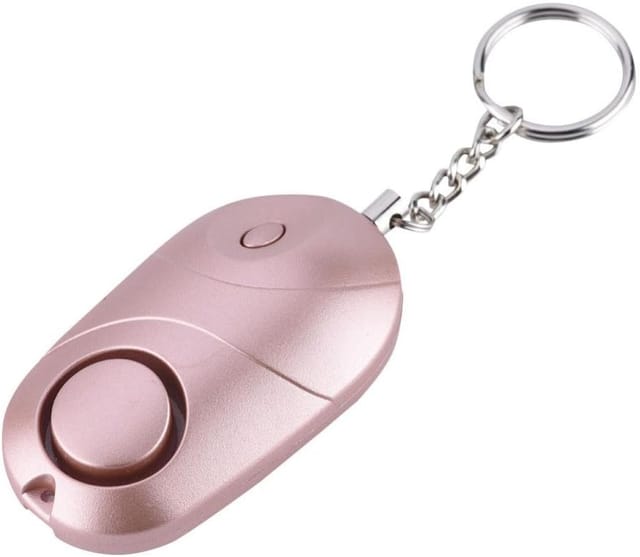 Alarme Personnelle Cent Trente Décibels Avec Lampe Led Porte Clés Pour Sécurité Et Auto Défense