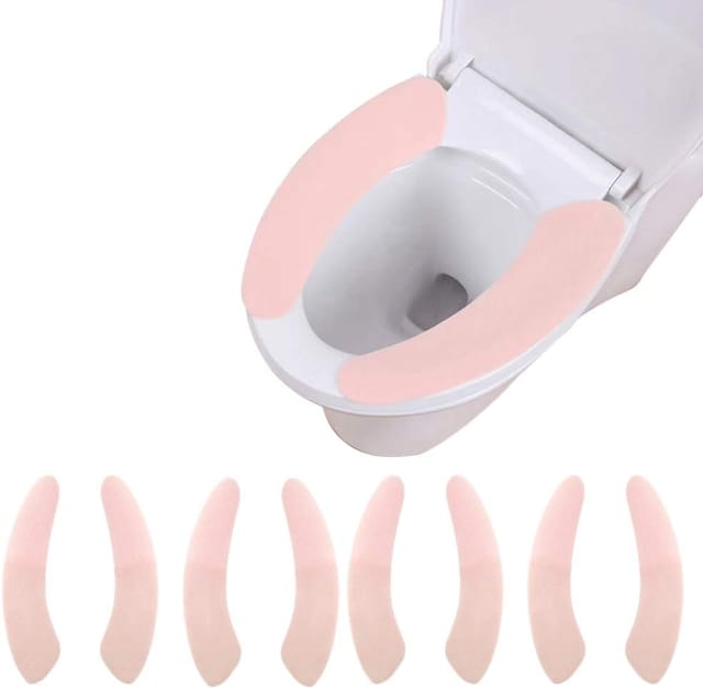 Couvre Si ège De Toilette Universel Autocollant Chaud Et Épais Pour Wc Avec Fixation Electrostatique Confort Et Hygiène Au Quotidien