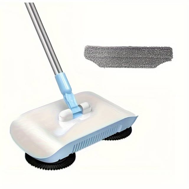 Aspirateur Balai 3 En 1 À Main - Balayage À Sec Et Lavage Humide Intégrés Pour Un Nettoyage Rapide Et Efficace