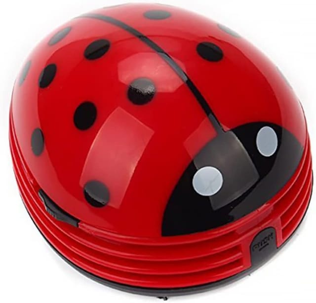 Aspirateur De Bureau Mini Design Scarabée Pour Nettoyer Les Miettes Et Poussières Sur Le Bureau