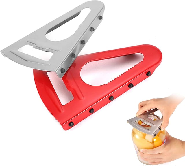 Lot De Deux Ouvre Bouteilles Universels Avec Lèvre En Caoutchouc Pour Tous Types De Bouteilles Et Bocaux Accessoire
