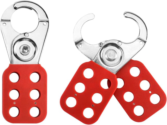 Lot De 2 Verrous De Sécurité À Expansion 1 Pouce 6 Trous, Cadenas D’isolation Énergétique Pour Équipements Industriels