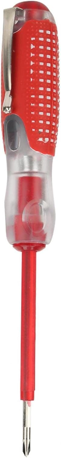 Tournevis Testeur De Tension Cent À Cinq Cents Volts Avec Manche Antidérapant Cruciforme Et Plat Outil De Diagnostic Pour Électricien Amateur