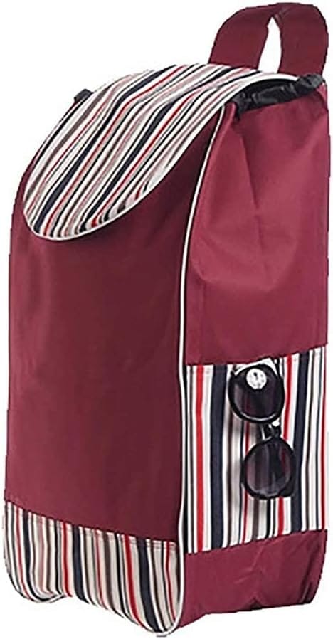 Sac De Remplacement Pour Chariot De Course 40 L, Housse Pliable En Oxford, Réutilisable Et Imperméable