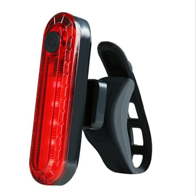 Feu Arrière De Vélo Rechargeable Par Usb, Éclairage De Signalisation Pour Les Sorties Nocturnes À Vélo, Feu Arrière Pour Vtt, Accessoire Indispensable Pour Le Vélo