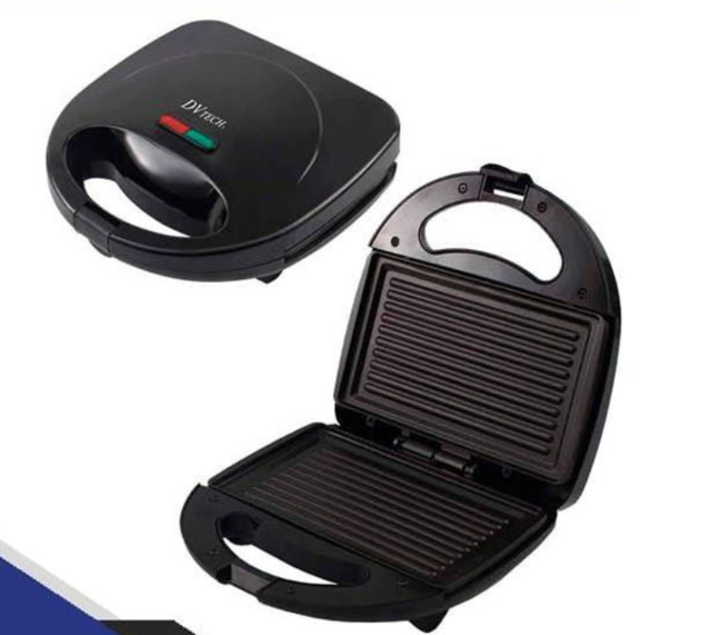 Presse Panini 750 W Grill Sandwich Plaques Antiadhésives