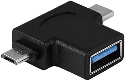 Adaptateur Otg Deux En Un Micro Usb Vers Usb Trois Virgule Un Type C Vers Usb Trois Virgule Zéro Femelle Convertisseur Pour Smartphone Et Tablette