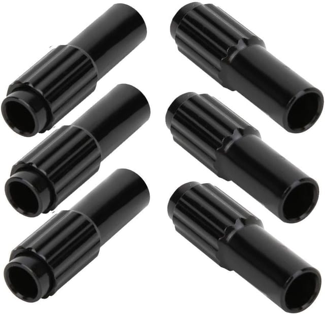 Lot De 6 Vis De Réglage De Câble De Dérailleur Pour Vtt, Adaptées Aux Gaines 4 Mm Et 4,5 Mm