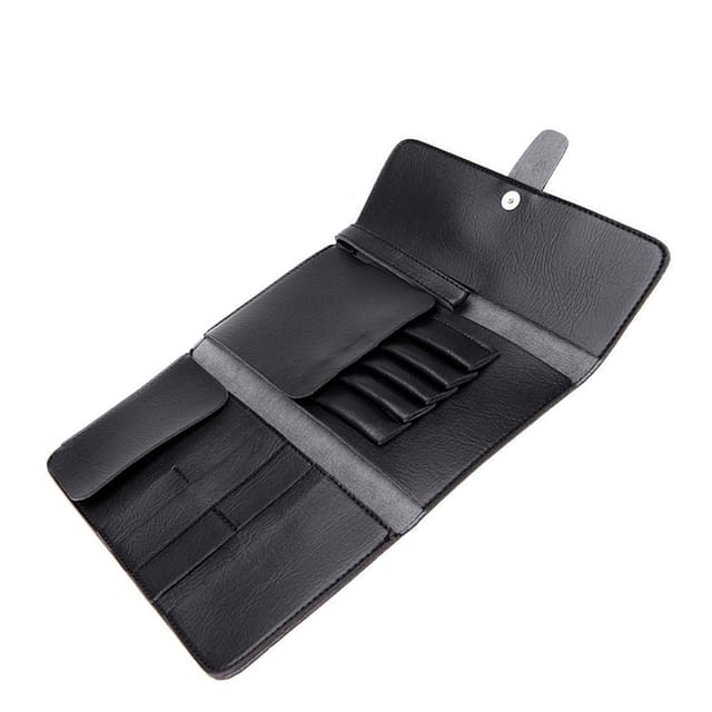 Sac De Coiffure Professionnel Grande Capacité En Pu, Trousse Pour Ciseaux Et Peignes, Usage Salon Et Déplacement