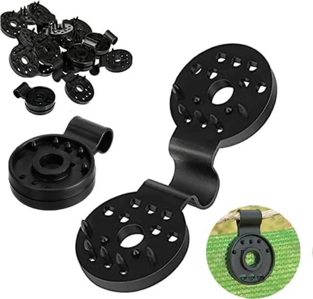 Lot De Soixante Pinces Pour Voiles D Ombrage Clips En Plastique Pour Fixation De Bâches Et Protections