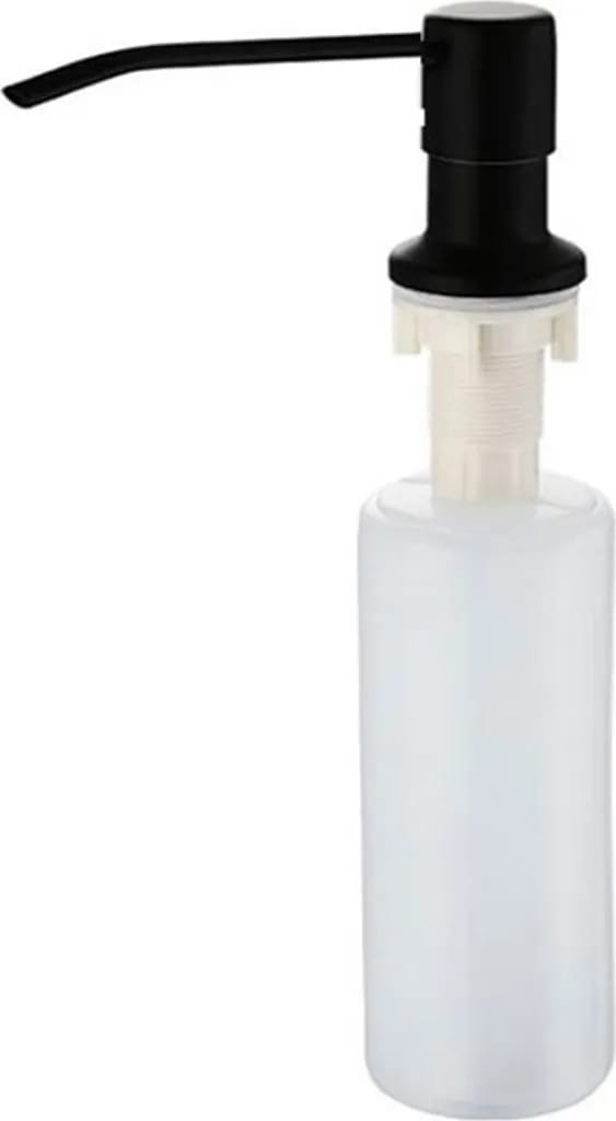 Distributeur De Savon Intégré Trois Cents Millilitres Pour Évier De Cuisine Avec Pompe Rotative Trois Cent Soixante Degrés Rechargeable