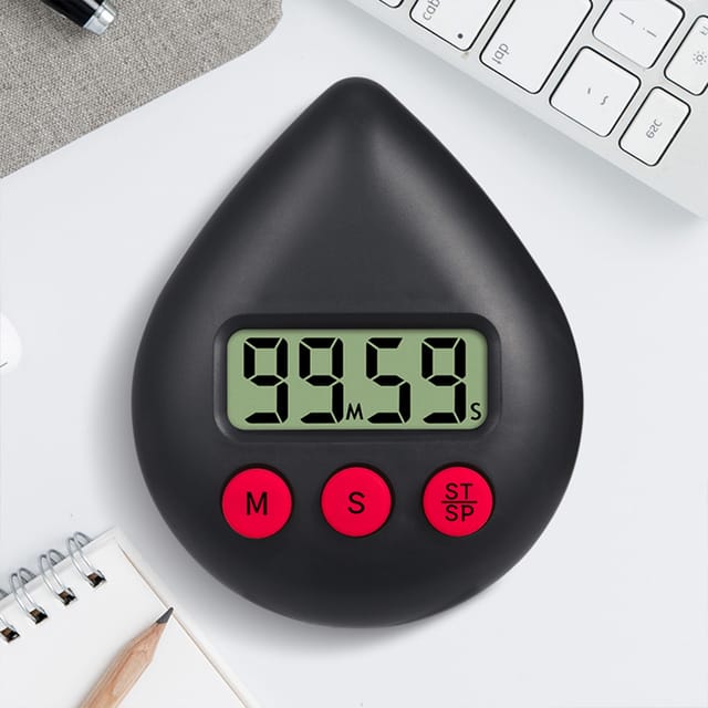 Minuteur Étanche Pour Douches D'Enfants, Minuteur Numérique, Horloge De Douche, Minuteur De Salle De Bain/cuisine, Minuteur À Compte À Rebours Avec Ventouse, Minuteur...