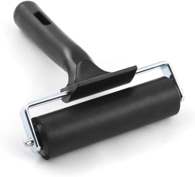 Rouleau En Caoutchouc Pour Impression Et Estampe, Rouleau Pour Papier Peint Et Artisanat, Outil De Bricolage Polyvalent