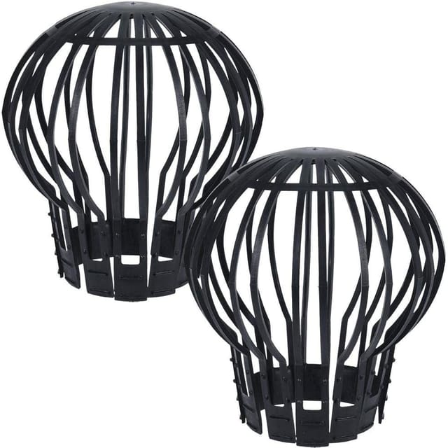 Lot De Deux Filtres Pour Gouttière Anti Obstruction Pour Tuyau De Descente Accessoire Pour Évacuation Des Eaux