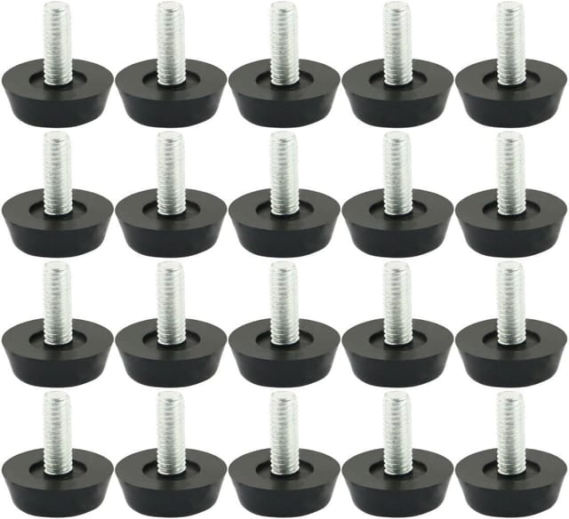 Vis De Réglage Pour Pied De Meuble Vingt Deux Millimetres Six Millimetres Precision Pour Mise A Niveau Des Meubles Et Stabilisation