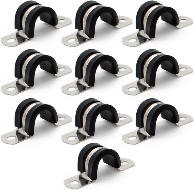 Attache Pour Tuyau En Caoutchouc En Forme De U Pour Fixer Les Câbles Et Les Tubes Structure Stable