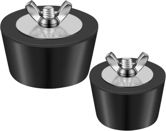 Bouchon En Caoutchouc Pour Piscine Avec Boulon Inox Pour Drain De Piscine Et Système De Filtration