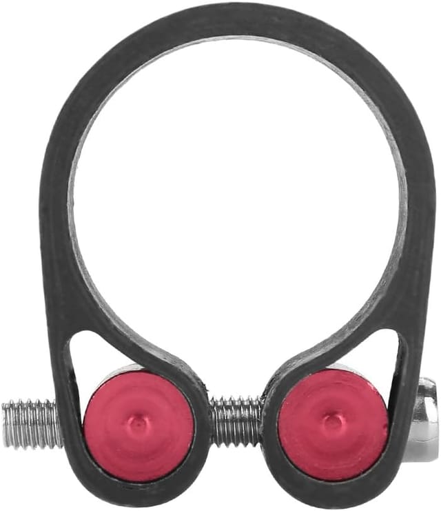 Attache De Selle De Vélo Carbone Pour Vtt Et Vélo De Route, Pince De Serrage Légère Et Résistante