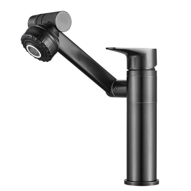Robinet Mitigeur Eau Chaude Froide En Acier Inoxydable 304, Pour Lavabo De Salle De Bain