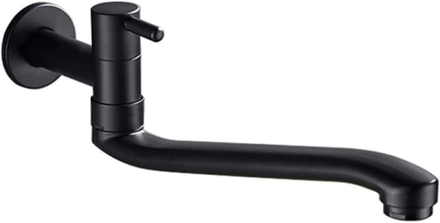 Robinet D’eau Froide Rotatif Et Extensible Pour Balcon Et Buanderie, Robinet À Bec Orientable Pour Lavage De Légumes