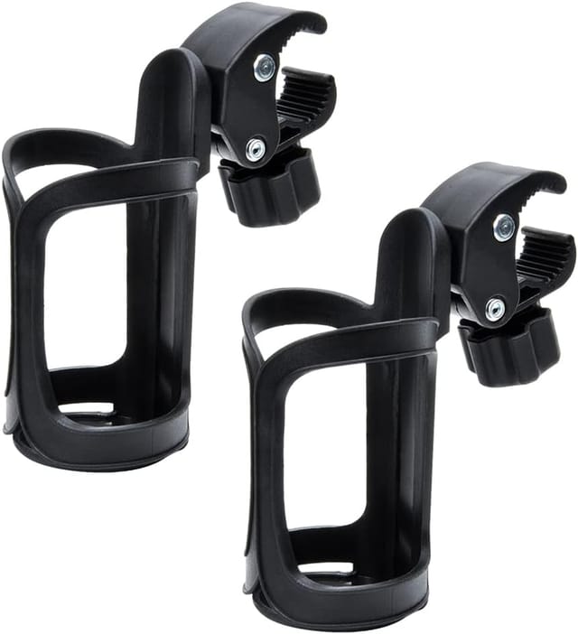 Lot De 2 Porte-gobelets Pour Vélo À Rotation 360 Degrés, Support Pour Guidon, Poussette Et Fauteuil Roulant