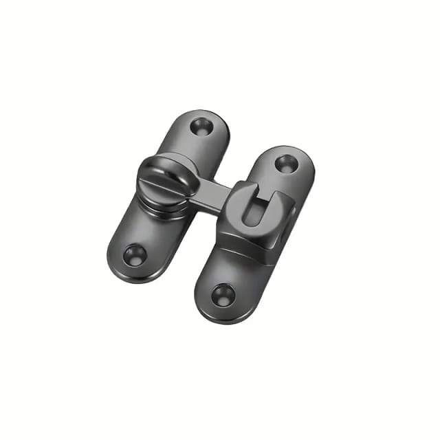 Verrou A Bascule En Acier Inoxydable Quatre Vingt Dix Degres Pour Porte Coulissante Et Porte De Cabinet Fixation Securisee