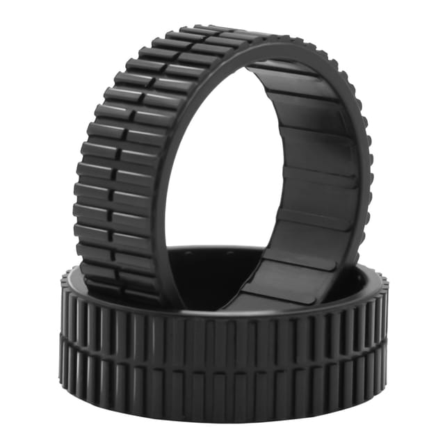 Pneus De Rechange Antidérapants Et Résistants À L'Usure Pour Irobot Braava 380, 380t Et 320 (pièces Détachées Pour Robot Aspirateur Et Laveur De Sols Irobot - Mint5200) - Lot De 2