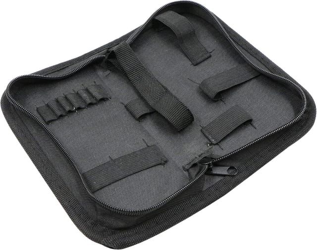 Trousse À Outils En Toile Oxford Imperméable, Rouleau Zippé Pour Électricien Et Mécanicien