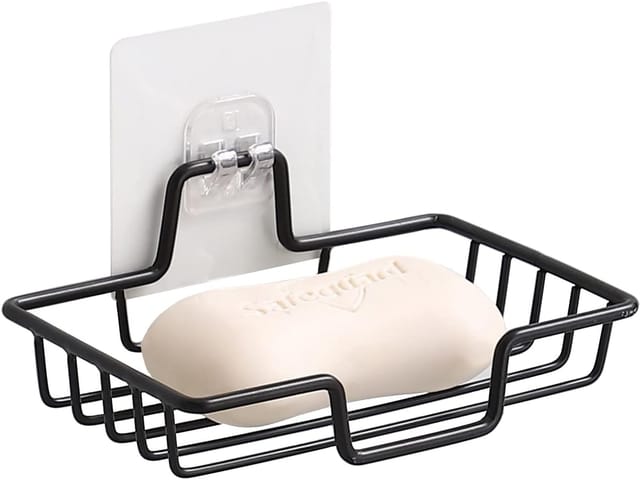 Porte Savon Mural Sans Perçage En Acier Inoxydable Trois Cent Quatre Anti Rouille Pour Salle De Bain Et Cuisine