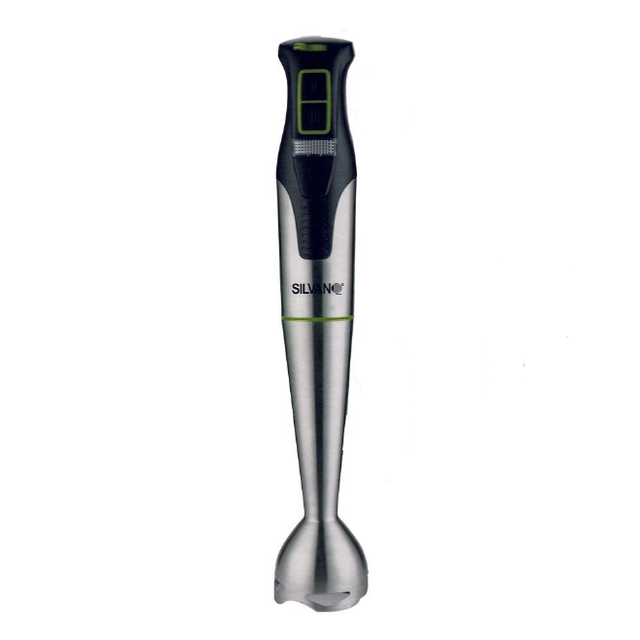 Mixeur Plongeant 1200 W Inox Noir Usage D'Une Main