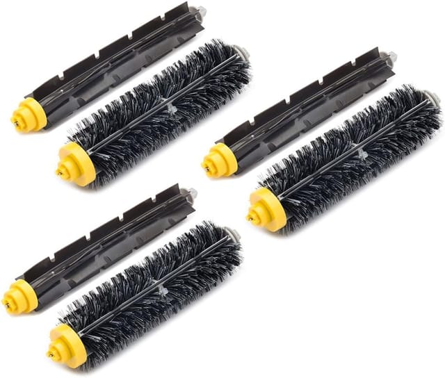 Brosse Complète Irobot (poils + Batteur) - Compatible Roomba Série 600 & 700. Pour Modèles 614, 618, 630 À 695, 760 À 790. Entretien Optimal De Votre Aspirateur Robot