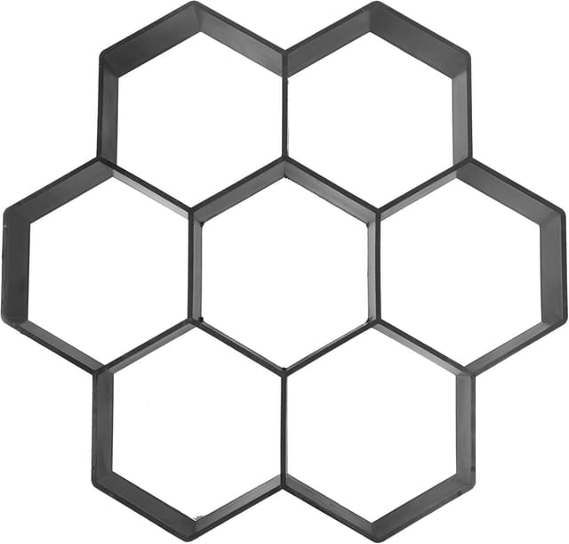 Moule En Plastique Hexagonal Pour Dalle Béton, Outil De Pavage Pour Terrasse Et Jardin, Fabrication De Pas Japonais