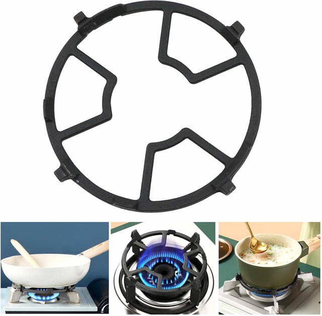 Support De Plaque Pour Gazinière Dix Sept Virgule Cinq Centimètres En Fonte Pour Cafetière Et Casserole