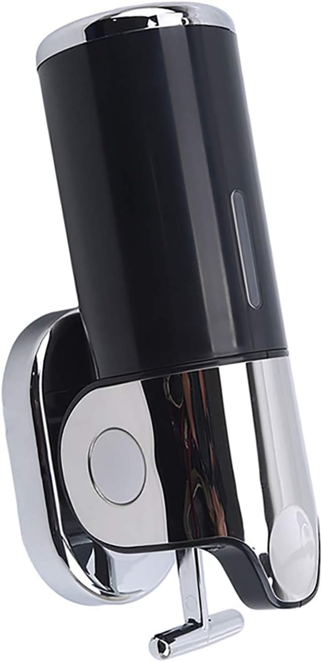 Distributeur Mural De Savon Liquide Avec Support Pour Shampoing Et Gel Douche Pour Cuisine Et Salle De Bain