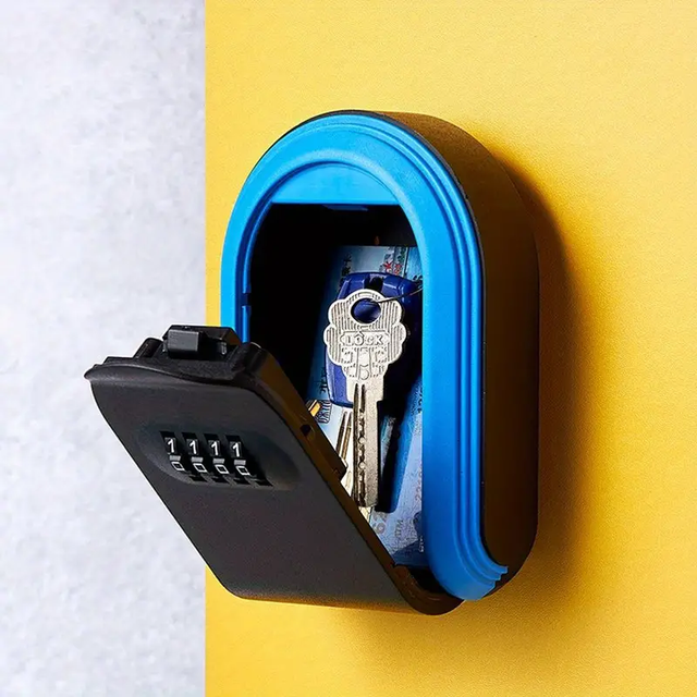 Boitier De Rangement Pour Clés Avec Serrure A Combinaison Pour Maison Boite De Securite Avec Accessoires D Installation