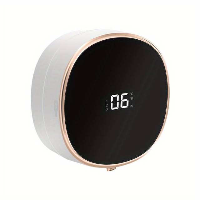 Distributeur De Savon Mousse Sans Contact - Étanche, Rechargeable, Réglable - Capacité De 300 Ml - Distributeur De Savon Électrique Intelligent Mural Pour Salle De Bain Et Cuisine