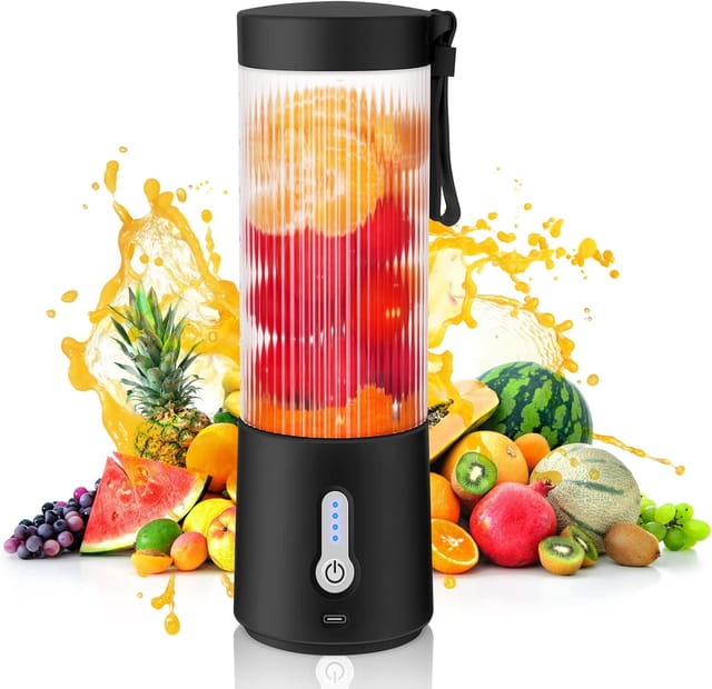 Presse-agrumes Portable Rechargeable, Extracteur De Jus Miniature Pour Maison Et Voyage, Verre Mélangeur Électrique