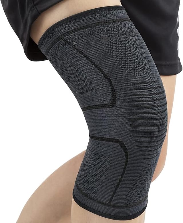 Genouillère De Compression Pour Homme Femme Pour Course Et Marche Soulagement Des Douleurs Articulaires Et Rééducation