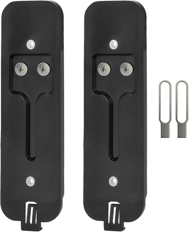Plaque Arrière De Rechange Pour Sonnette Blink, Pièce Compatible Avec La Sonnette Vidéo Blink, Avec Matériel De Montage (lot De 2)