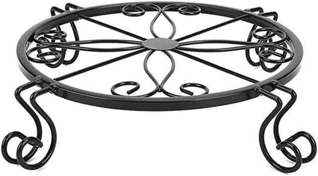 Support À Fleurs En Métal, Tabouret À Fleurs 23 X 6,6 Cm, Porte-plantes, Support Décoratif Pour Pot De Fleurs, Pour Jardin Intérieur/extérieur, Bureau, Salon, Balcon