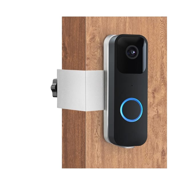 Support De Sonnette Vidéo, Support De Sonnette De Sécurité, Support De Sonnette Vidéo Sans Perçage Pour Portes D'Appartement Blink, Support De Sonnette Vidéo