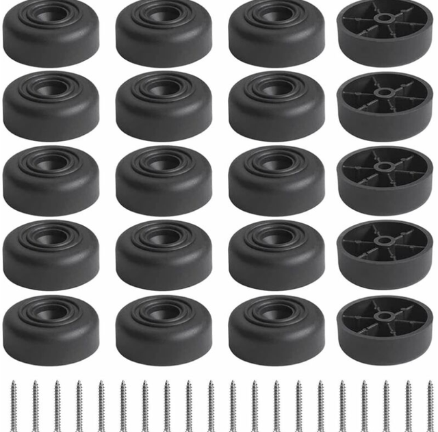 Patins De Protection Pour Meubles, Pieds De Canapé, Pieds Ronds En Plastique, Pieds De Table Basse, Pieds De Meuble, Semelles De Meubles, Patins En Caoutchouc Pour Pieds De Table